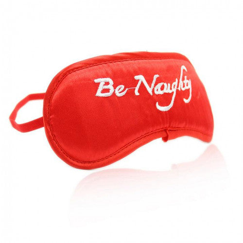 Naughty Black Eye Mask - Red