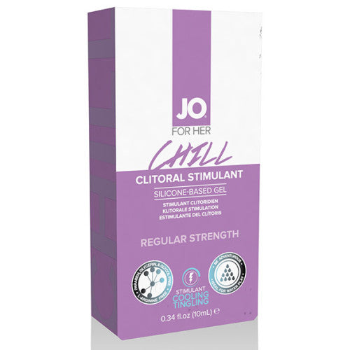 JO For Her Clitoral Stimulant Cooling Chill 10ml