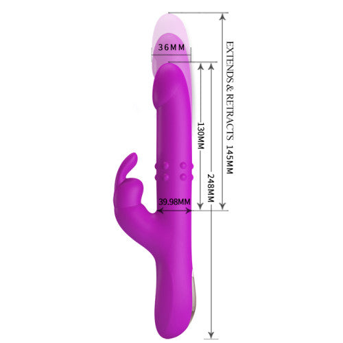 Pretty Love Reese Thrusting & Rotating Rabbit vibrator