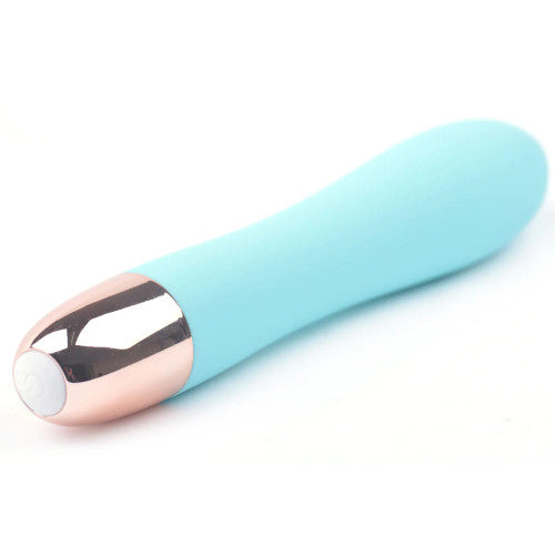 Classic 7-Speed Turquoise Rechargeable Vibrator