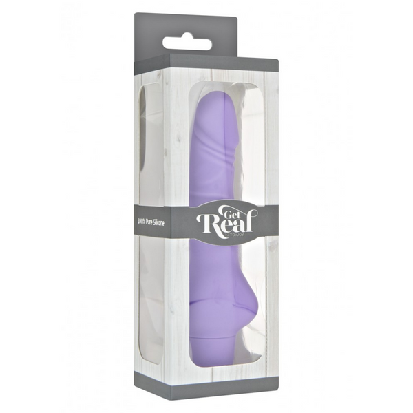 Mini Classic Smooth Penis Vibrator 15 CM - Velvet