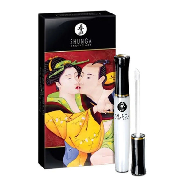 Shunga Divine Oral Pleasure Lip Gloss - Strawberry