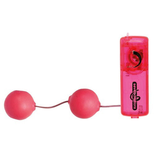 Vibrating Love Jelly Balls Pink