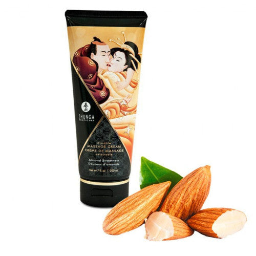 Shunga Massage Cream Almond Sweetness Flavor 200ml