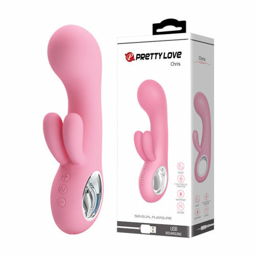 Pretty Love Chris Rechargeable Rabbit Vibrator