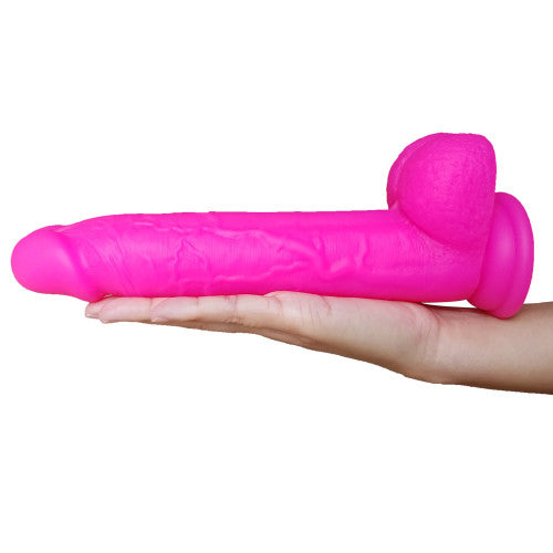 Premium Platinum Liquid Silicone Dildo 23cm