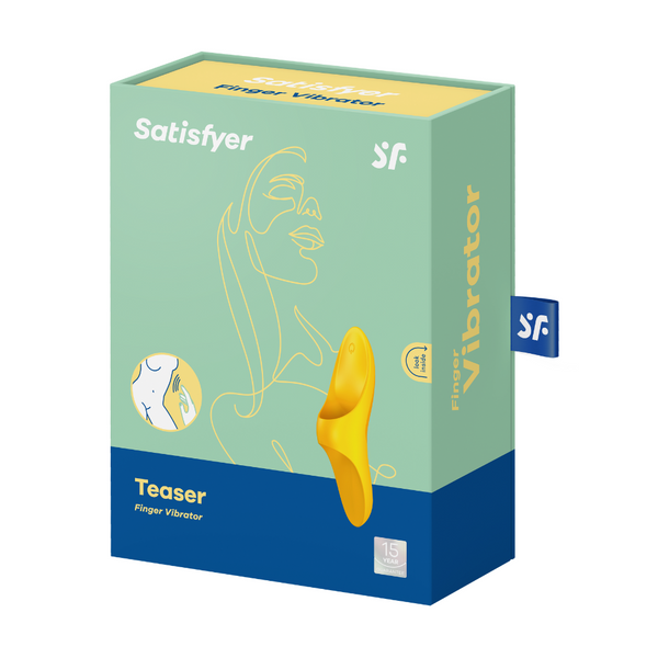Satisfyer Teaser Finger Vibration Yellow