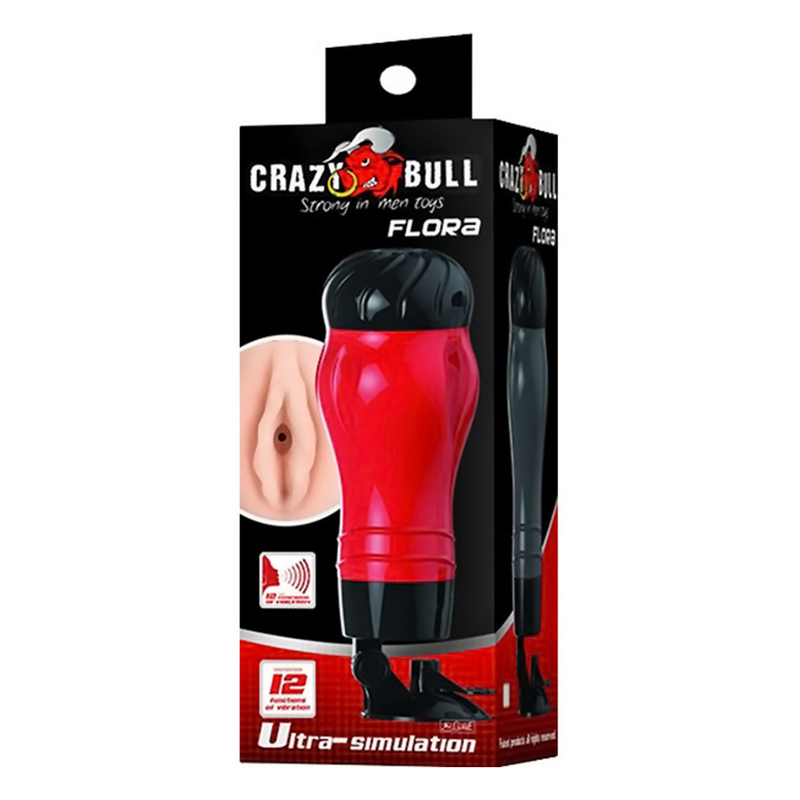 Crazy Bull Flora Masturbator Red