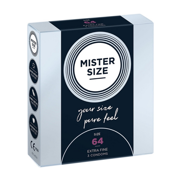Mister Size 64mm Condoms 3 Pieces