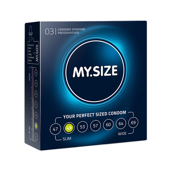 My.Size Condoms 49 mm 3 Pcs