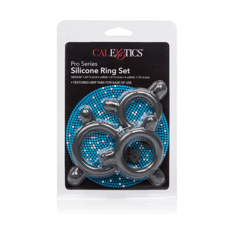 Calexotics Pro Series Silicone Ring Set 4.5cm