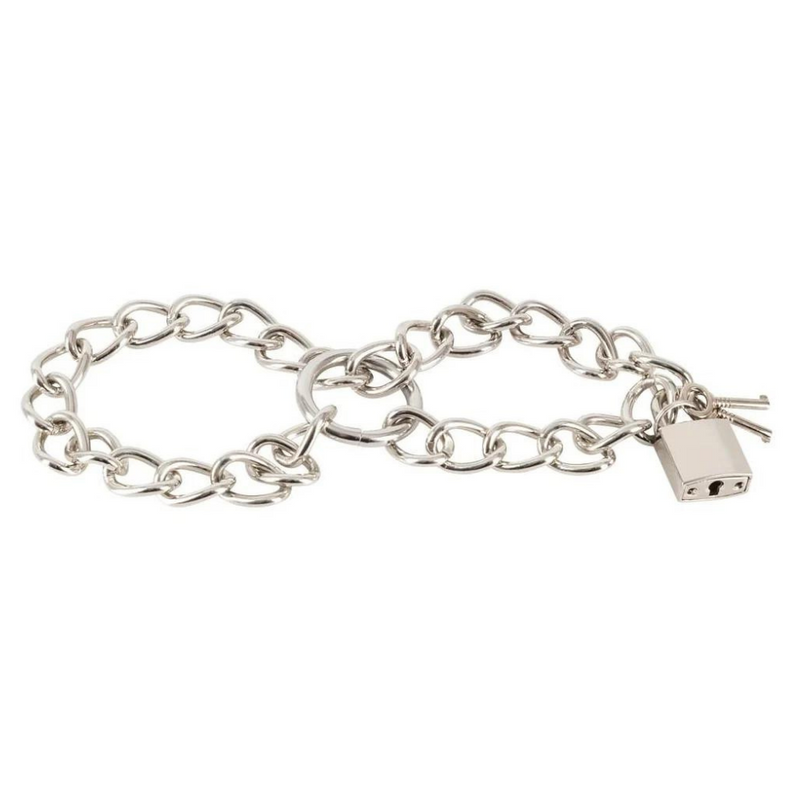 Bad Kitty - Metal Chain Cuffs