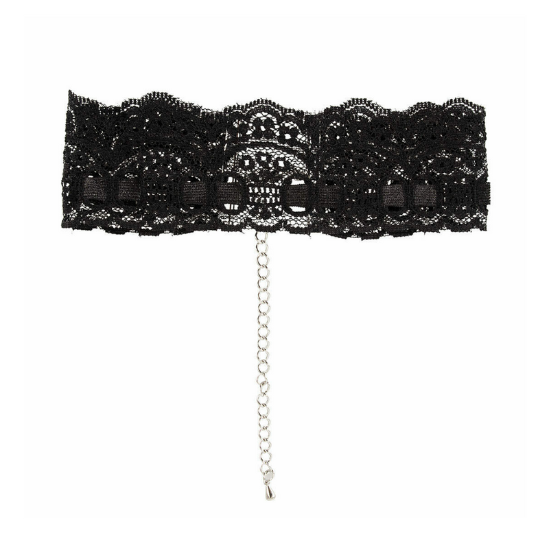 Black Lace Necklace