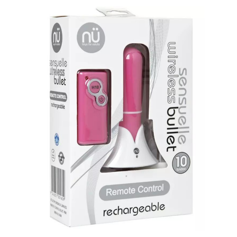 NU Sensuelle Remote Control Bullet Pink