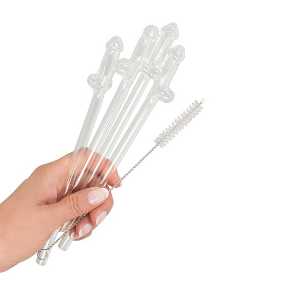 Glass Drinking Straw - Willy