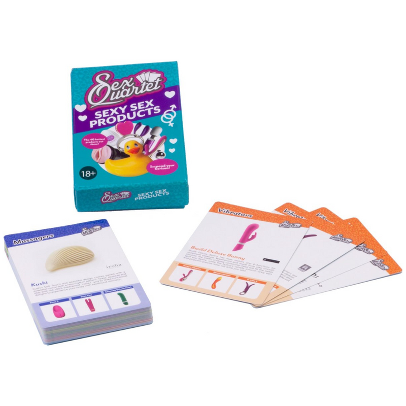 SexQuartet Sex Products Card Game