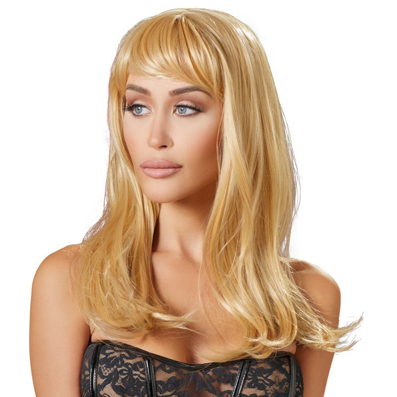 Flirty Long Blonde Wig