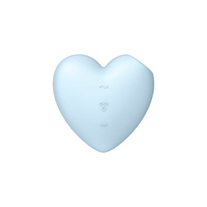 Satisfyer Cutie Heart Air Pulse Vibrator Light Blue