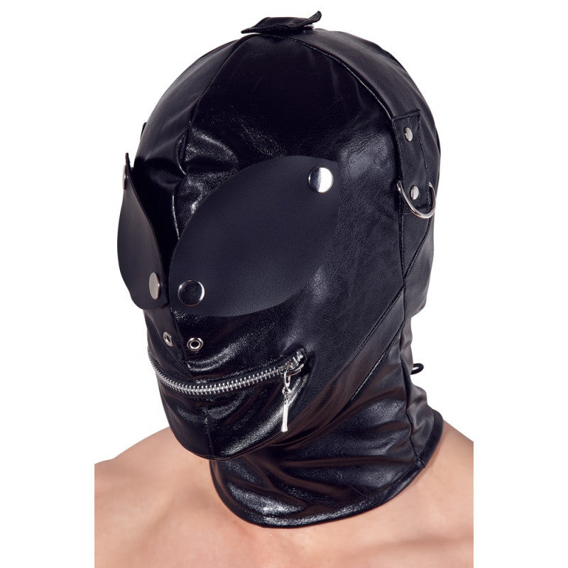 Full Head Leather Mask