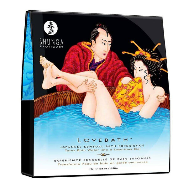 Sensual Japanese LoveBath in Ocean Temptations