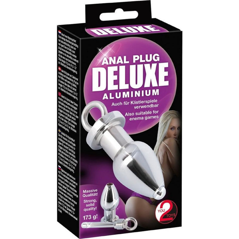 Aluminium Anal Plug Deluxe