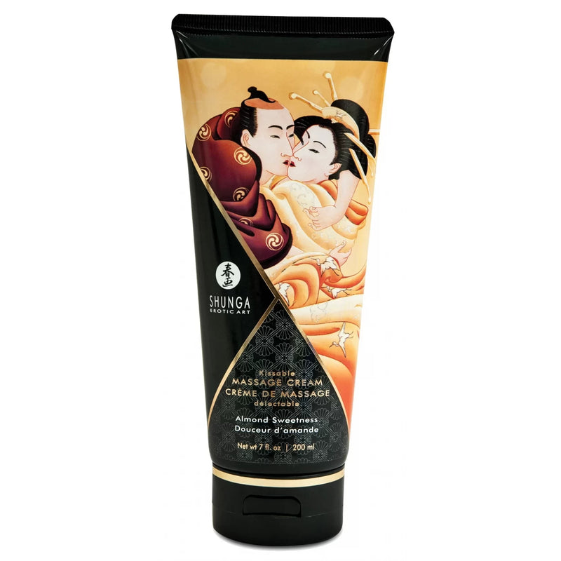 Shunga Massage Cream Almond Sweetness Flavor 200ml