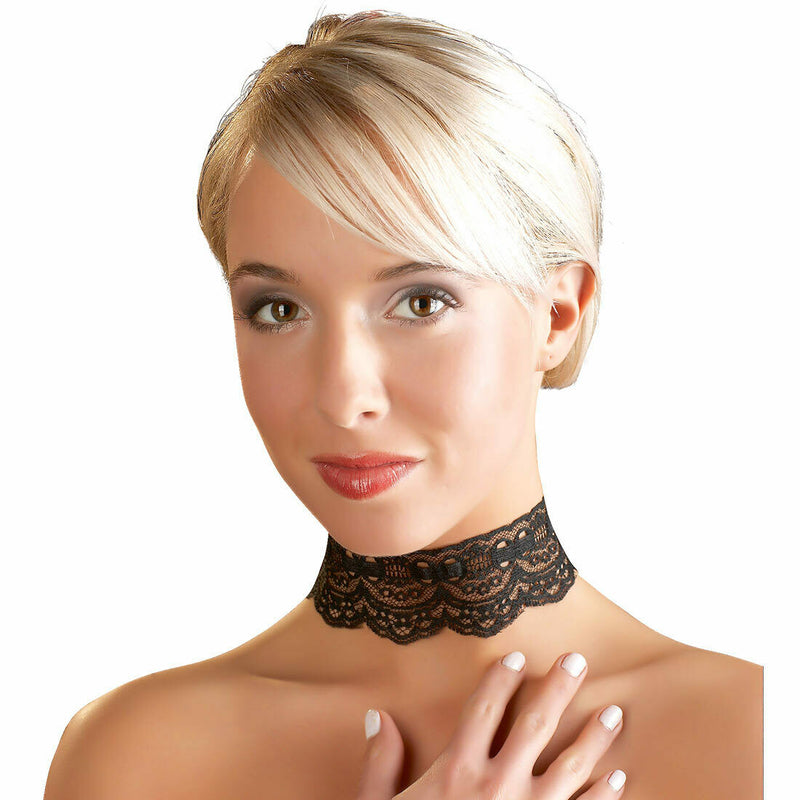 Black Lace Necklace